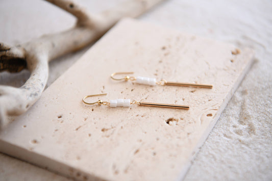 Elegant Linear Drop Earrings