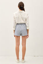 Load image into Gallery viewer, Striped Linen Blend Shorts
