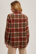 Load image into Gallery viewer, Button Down Plaid Shacket
