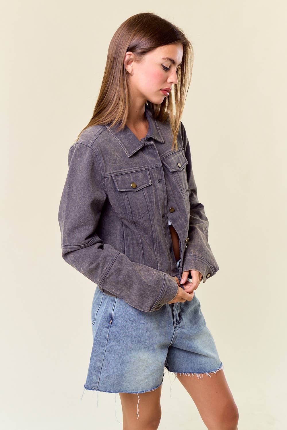 Vintage Wash Twill Jacket