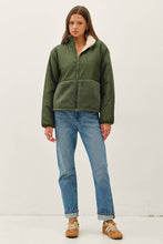 Load image into Gallery viewer, Reversible Sherpa Puffer Jacket
