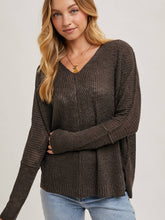 Load image into Gallery viewer, Ash Sheer Loose-Fit Pullover
