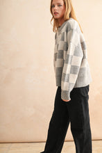 Load image into Gallery viewer, Checkered Sweater
