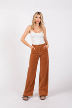Load image into Gallery viewer, LTJ Camel Corduroy Wide Leg Jeans

