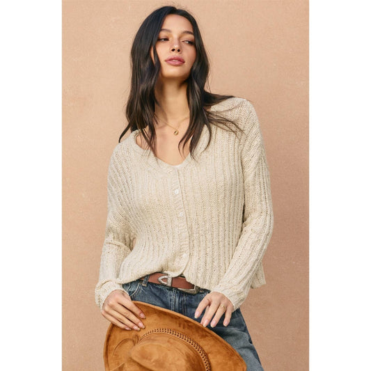 Lily Veil Button Down Cardigan