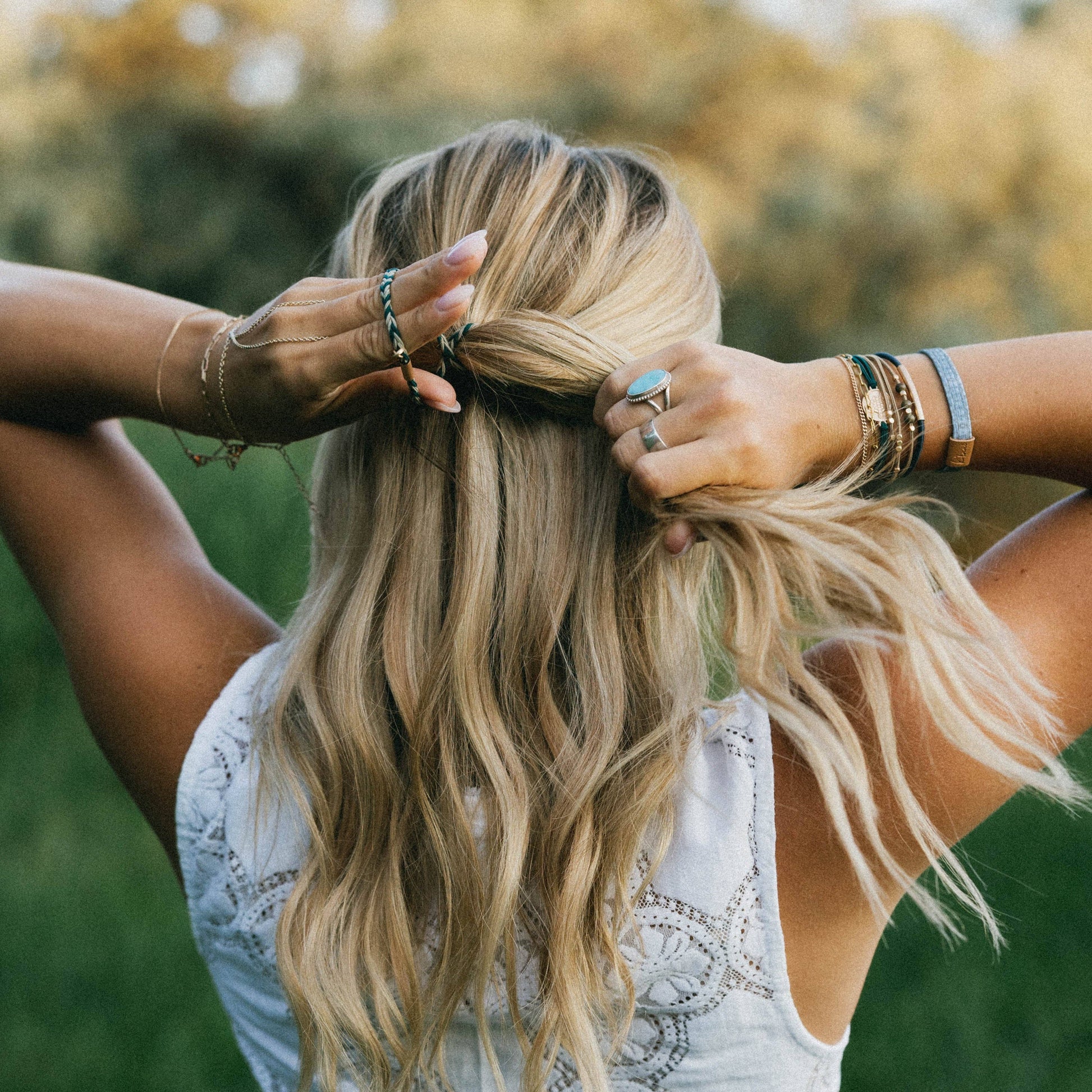 "Journey" Green Sea Turtle Hair Tie Bracelets 