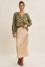 Load image into Gallery viewer, Silky Satin Bias Cut Skirt
