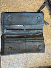 Load image into Gallery viewer, Handcrafted Leather Andi Denim Wallet Latico Leather

