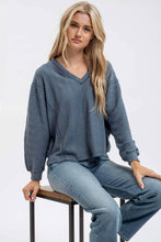 Load image into Gallery viewer, V-Neck Knit Sweater Top
