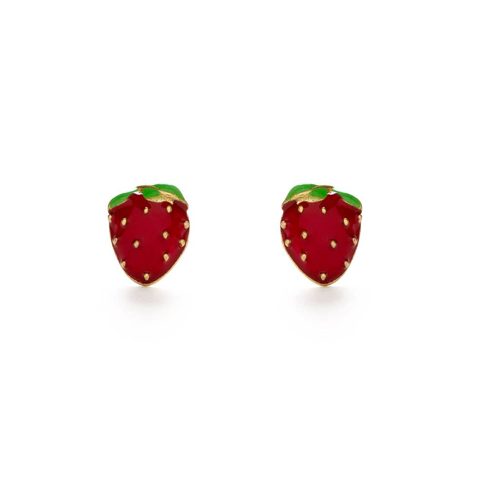 Strawberry Stud Earrings 