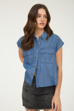 Load image into Gallery viewer, Dark Chambray Shirt

