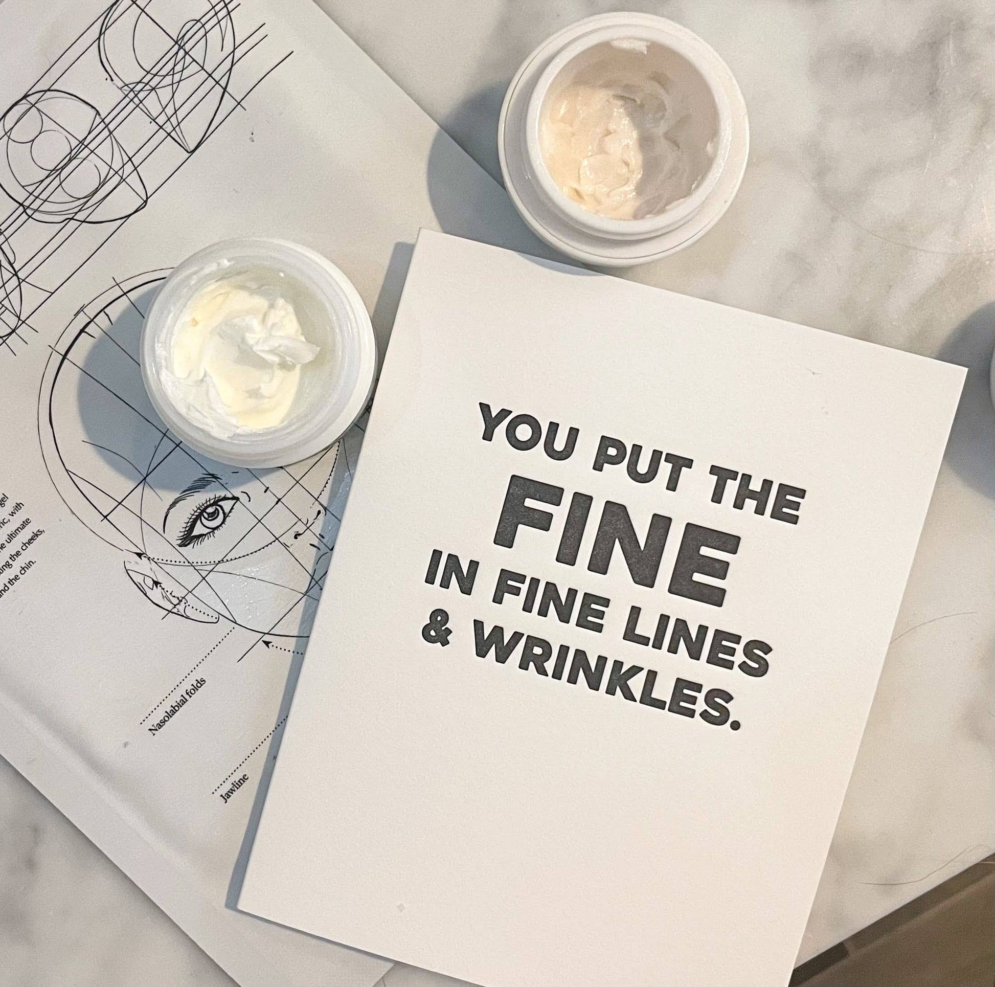 Fine Lines - Birthday Card 