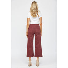 Load image into Gallery viewer, High Rise Wide Leg Crop Jean
