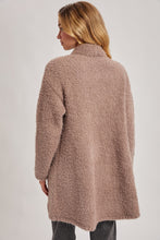 Load image into Gallery viewer, Mushroom Draped Collar Cardigan
