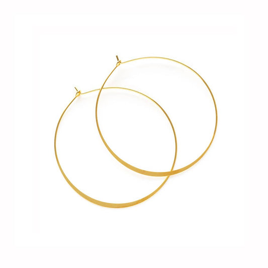 1.5" Classic Hoop Earrings 