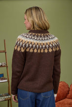 Load image into Gallery viewer, Fair Isle Pattern Sweater Blu Pepper
