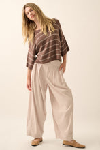 Load image into Gallery viewer, Striped 3/4 Sleeve Sweater
