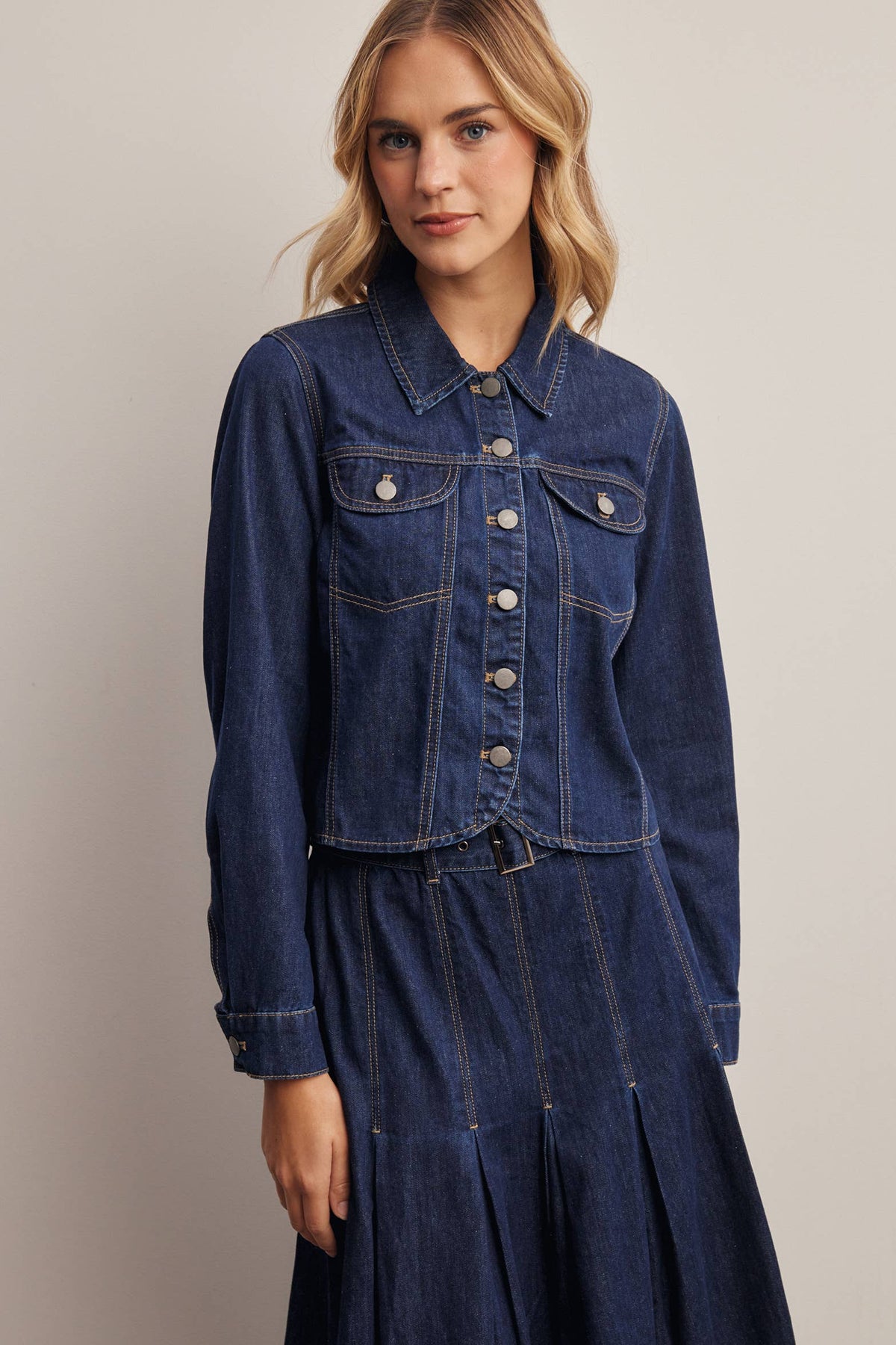 Tailored Denim Jacket