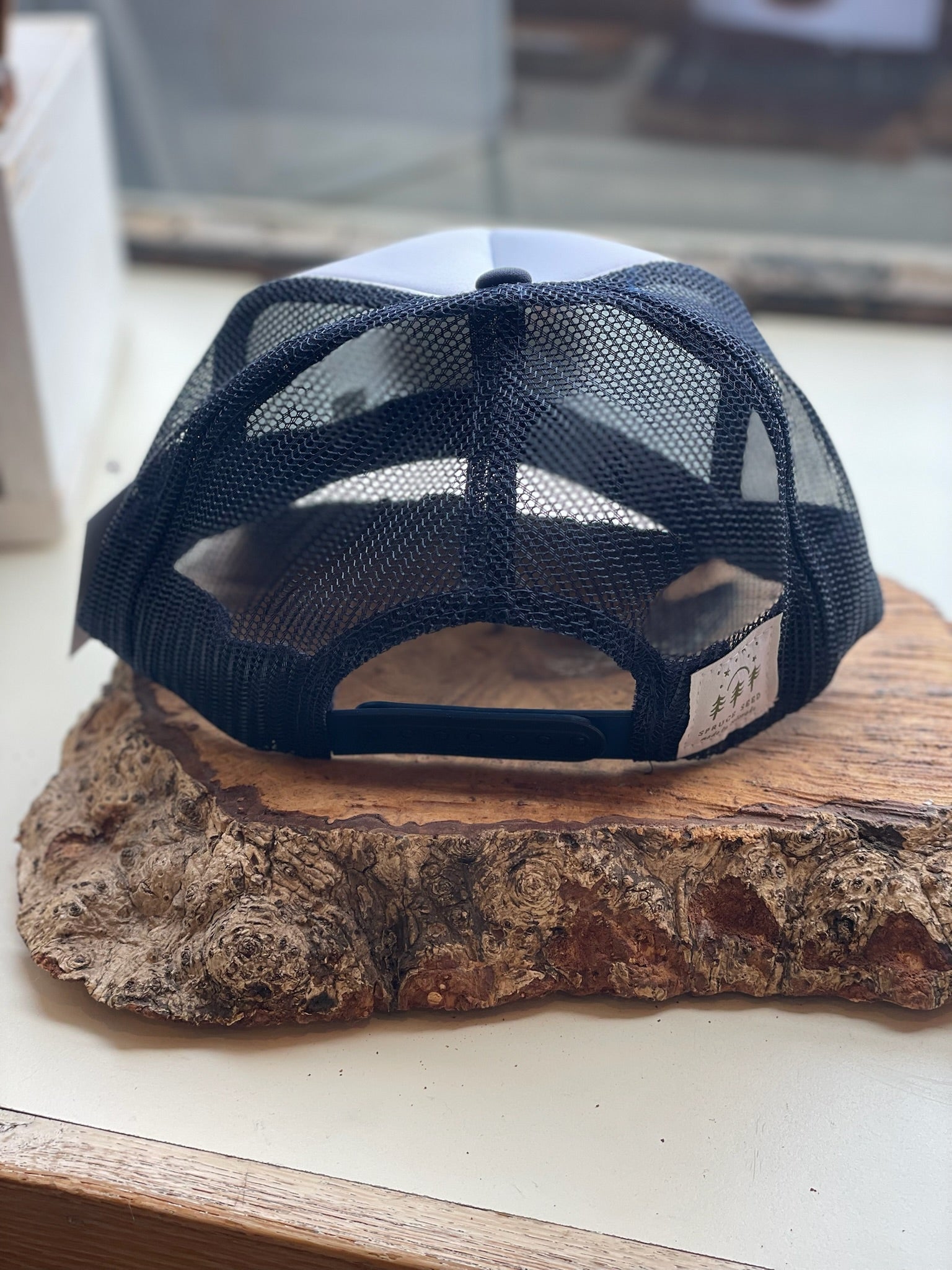 Navy Blue Avila Trucker Hat 