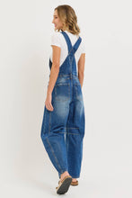 Load image into Gallery viewer, Denim Barrel Leg Overalls
