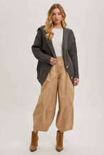 Load image into Gallery viewer, Ash Grey Button Down Sweater Cardigan
