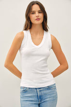Load image into Gallery viewer, The Cooper Basic V-Neck Tank
