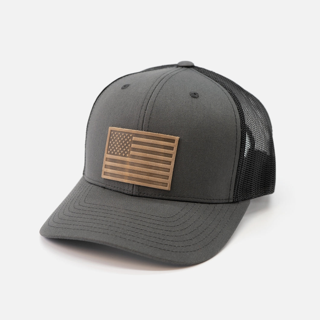 American Flag Snapback Hat