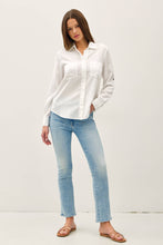 Load image into Gallery viewer, Tencel Rolled Cuff Button Up Blouse 

