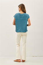 Load image into Gallery viewer, Teal Boxy Tee
