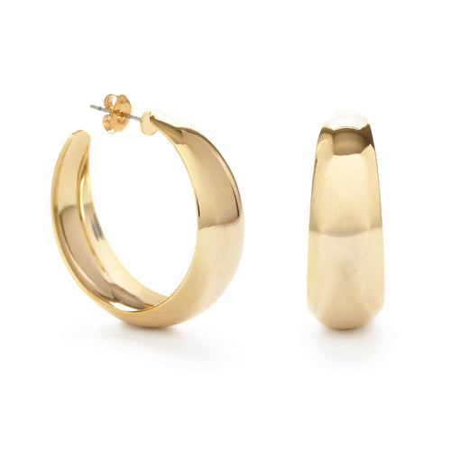 Angie Vintage Hoop Earrings Amano Studio