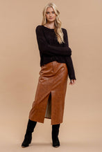 Load image into Gallery viewer, Crewneck Crochet Knit Sweater
