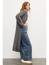 Load image into Gallery viewer, Charcoal Cardigan
