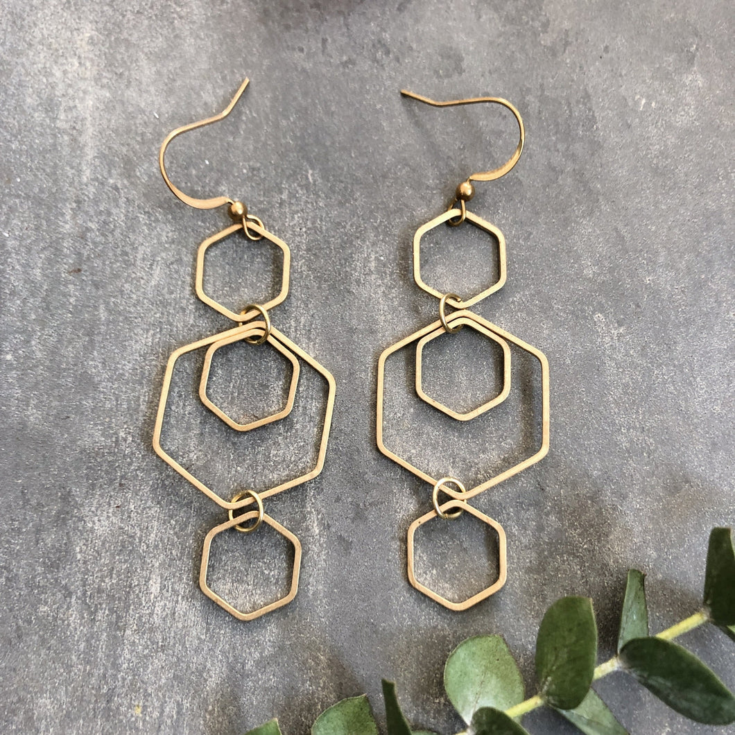 The Maury Earrings GeoMetricGem