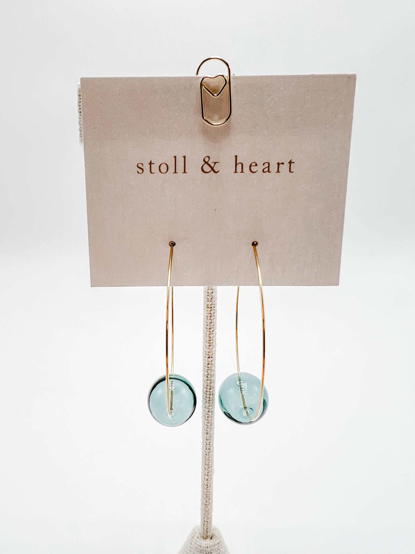 Blown Glass Hoops