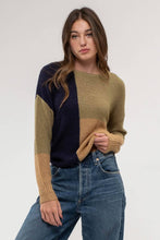Load image into Gallery viewer, Colorblock Pullover Sweater

