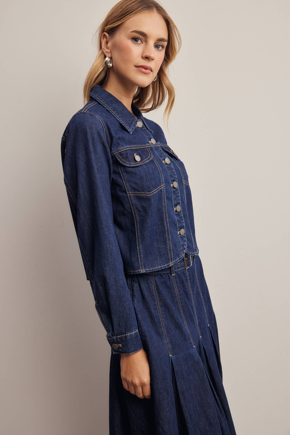 Tailored Denim Jacket