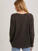 Load image into Gallery viewer, Ash Sheer Loose-Fit Pullover
