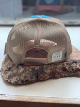 Load image into Gallery viewer, Turquoise Cambria Trucker Hat
