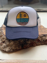 Load image into Gallery viewer, Navy Blue Cambria Trucker Hat

