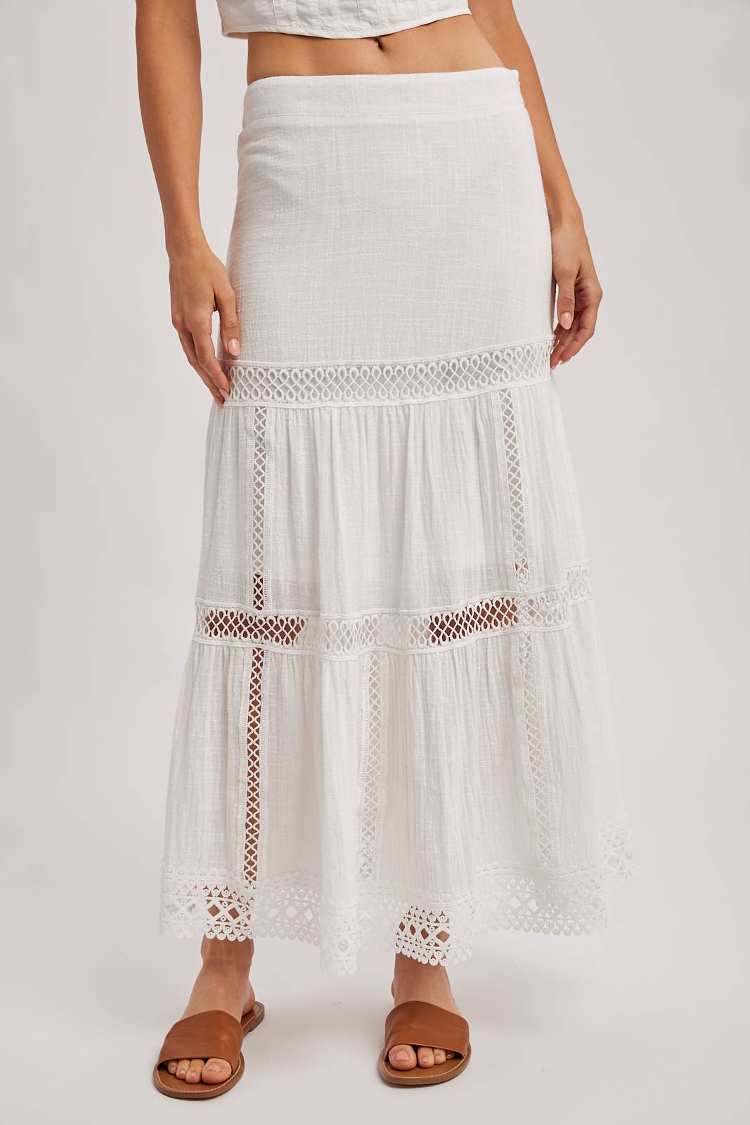 Bohemian Crochet Skirt 