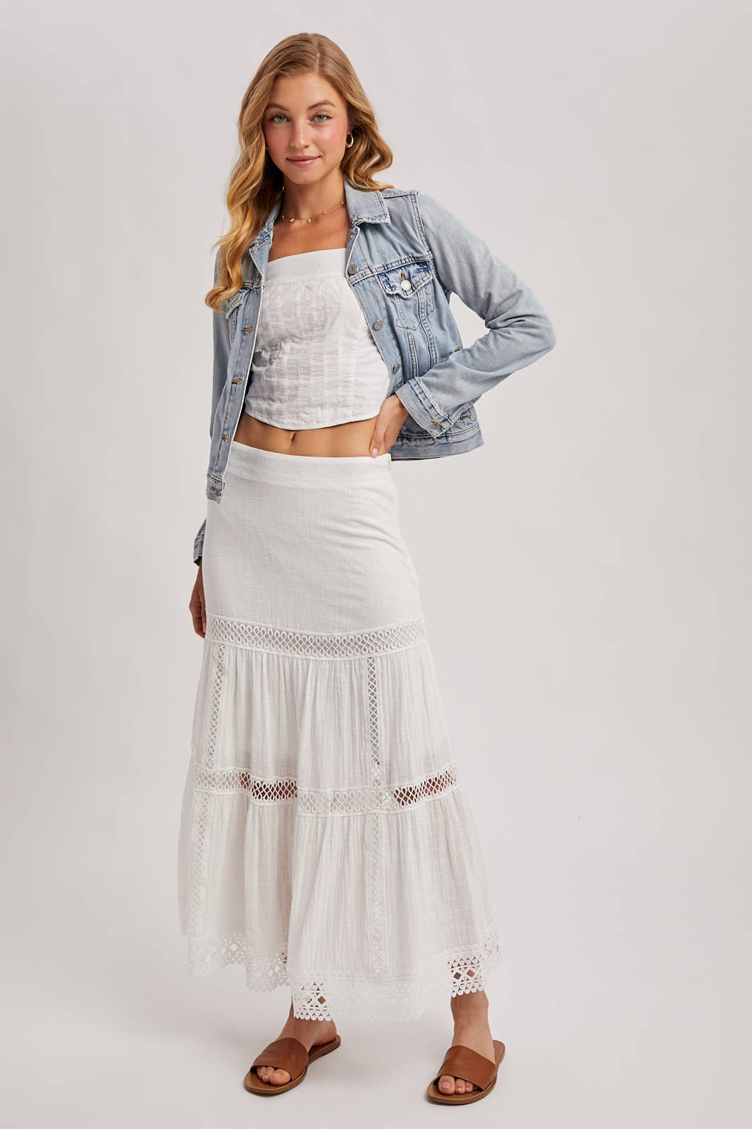 Bohemian Crochet Skirt 
