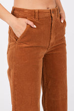Load image into Gallery viewer, LTJ Camel Corduroy Wide Leg Jeans
