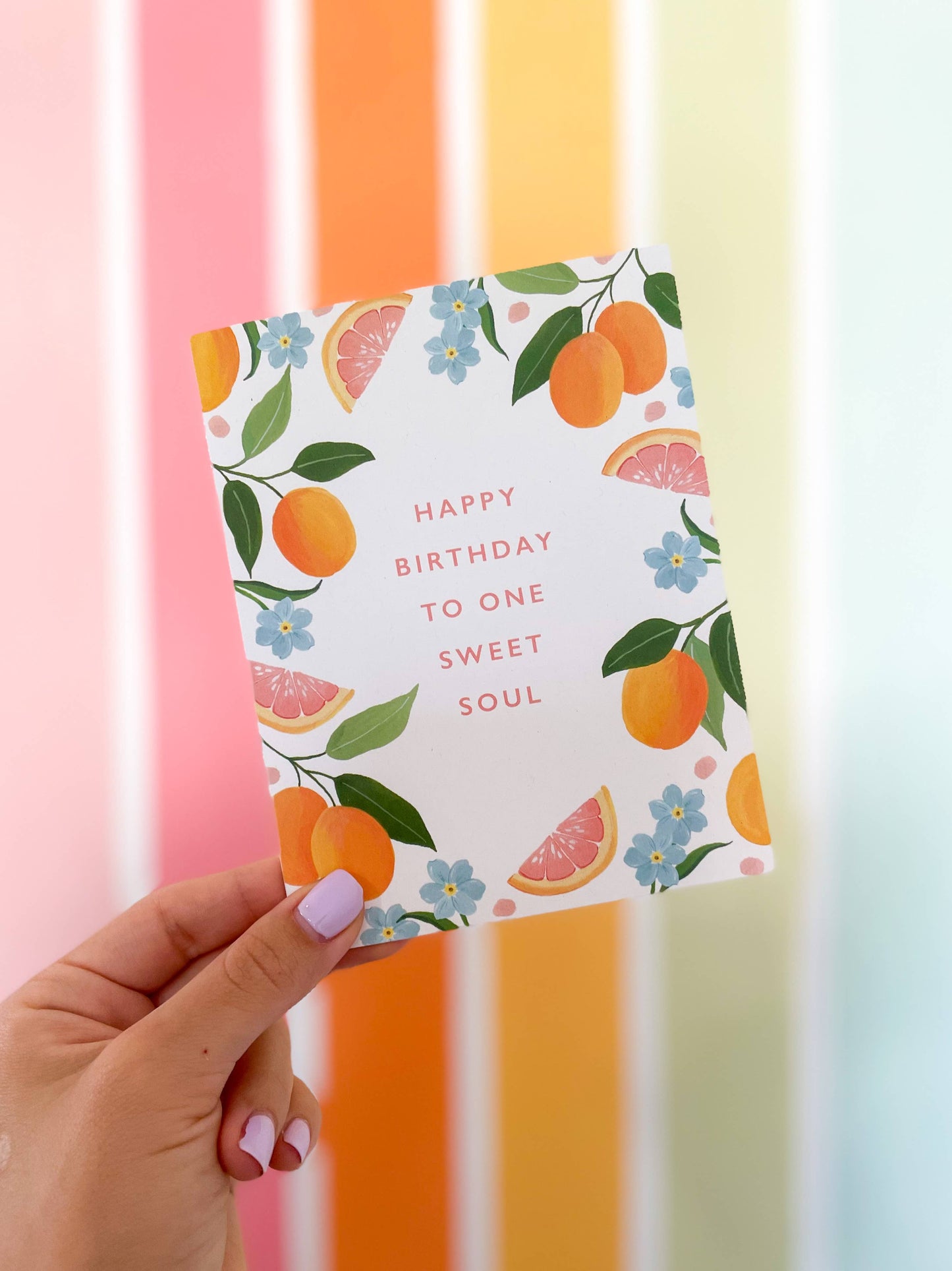 Sweet Soul Birthday Greeting Card 