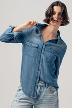 Load image into Gallery viewer, Tencel Chambray Shirt
