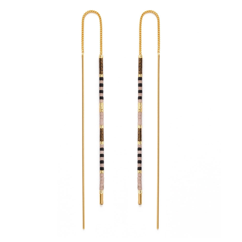 Bead Threader Earrings Amano Studio