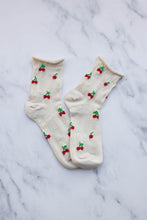 Load image into Gallery viewer, Vintage Cherry Socks Tiepology
