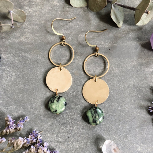 The Nina Earrings GeoMetricGem