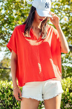 Load image into Gallery viewer, Oversized V-Neck Top
