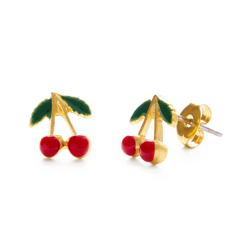 Cherry Stud Earrings 