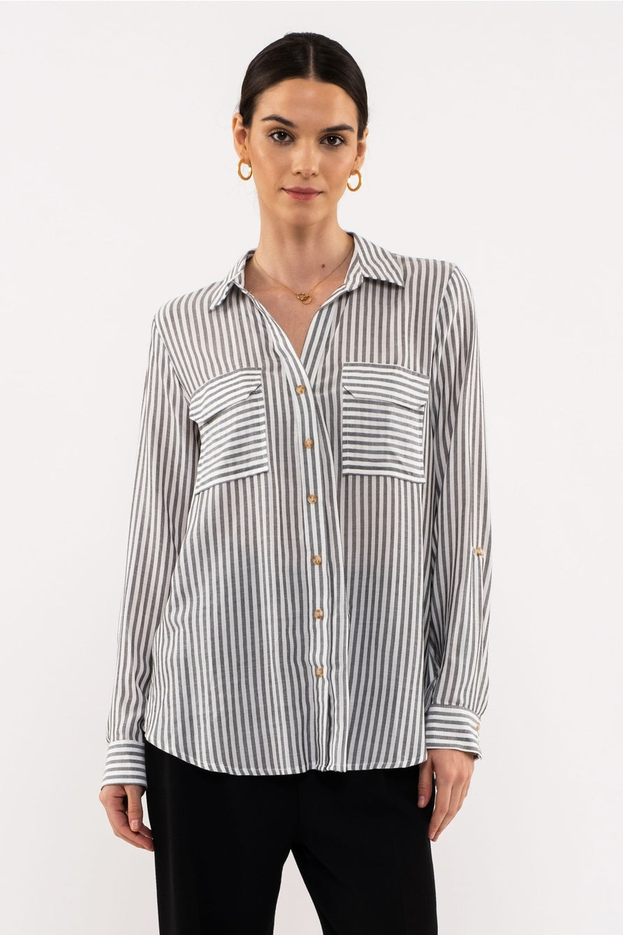 Collared Button Down Shirt